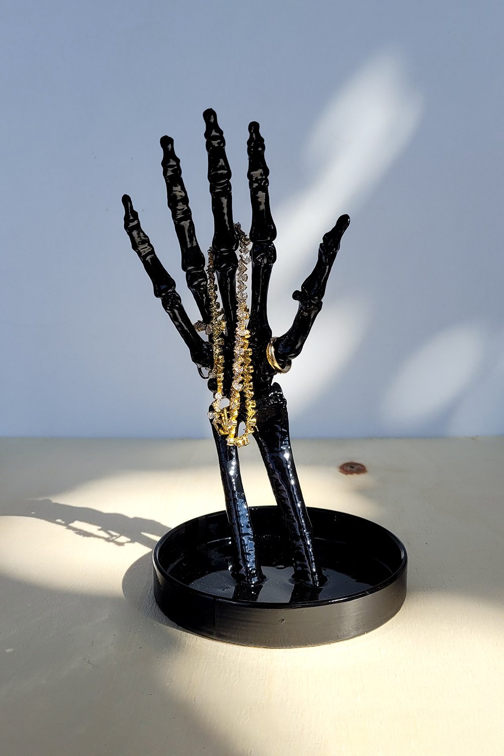 42A35 Home & Living-İskelet El Takı Düzenleyici | Siyah-Takı Standı-5-Milagron.com