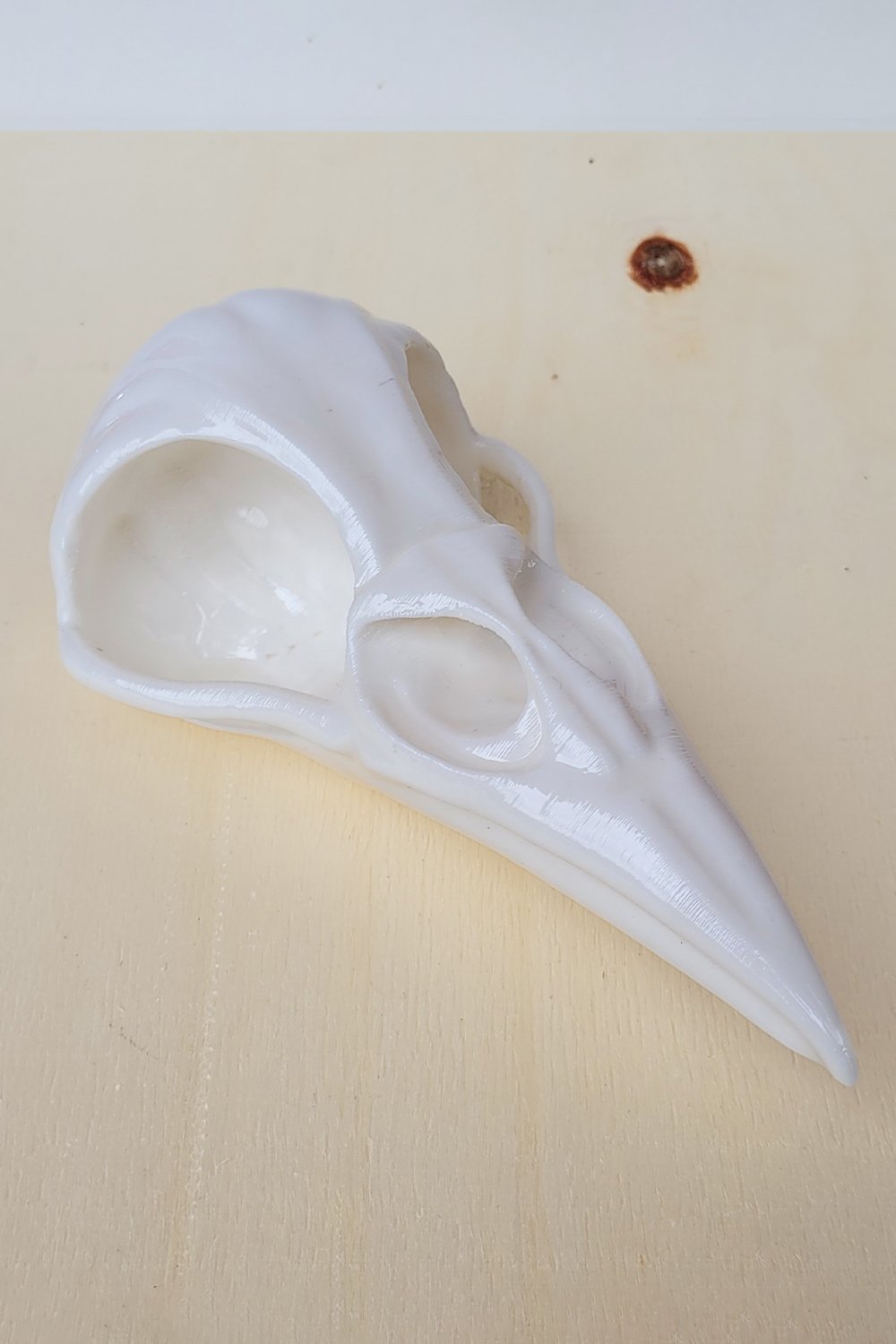 42A35 Home & Living-Karga Kafatası Duvar Ve Masa Üstü Heykeli | Beyaz-Duvar Dekorları-7-Milagron.com