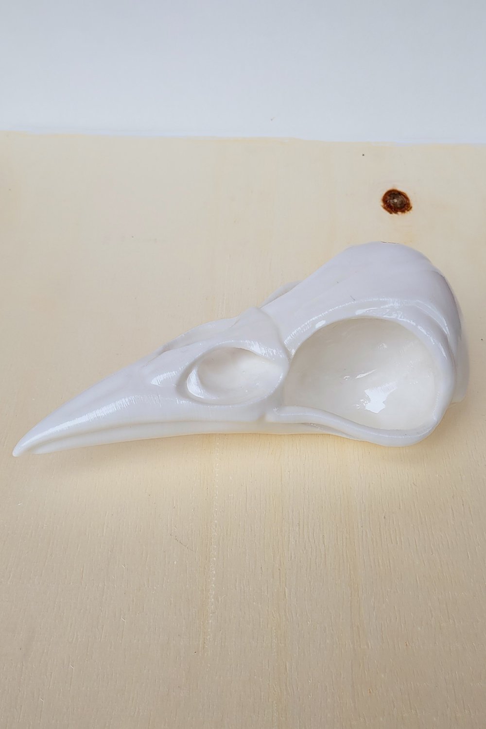 42A35 Home & Living-Karga Kafatası Duvar Ve Masa Üstü Heykeli | Beyaz-Duvar Dekorları-8-Milagron.com