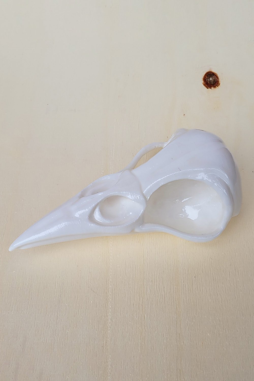 42A35 Home & Living-Karga Kafatası Duvar Ve Masa Üstü Heykeli | Beyaz-Duvar Dekorları-9-Milagron.com