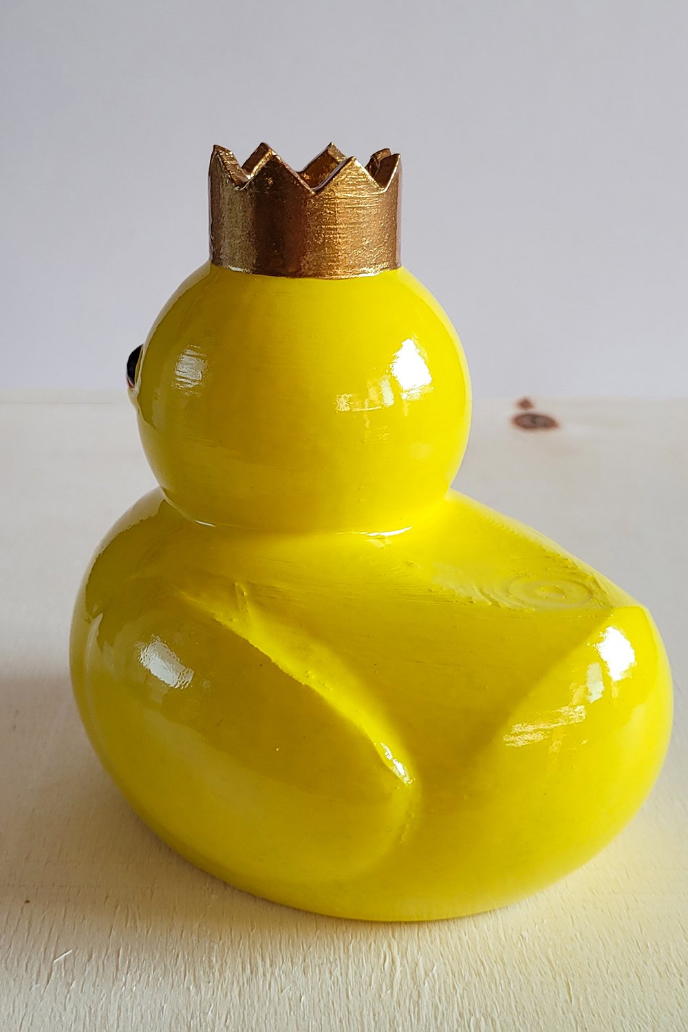 42A35 Home & Living-King Duck Plastik Ördek Figürü-Biblo-6-Milagron.com