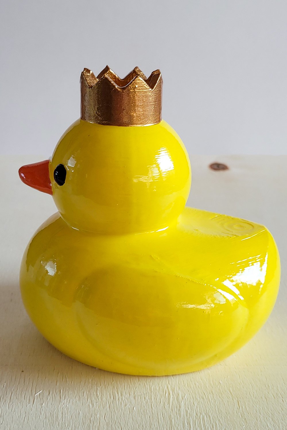 42A35 Home & Living-King Duck Plastik Ördek Figürü-Biblo-7-Milagron.com