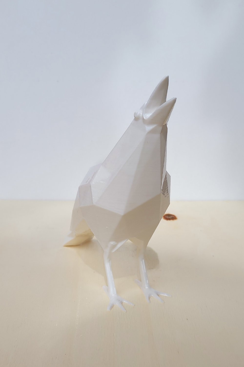 42A35 Home & Living-Lowpoly Karga Figürü | Beyaz-Biblo-3-Milagron.com