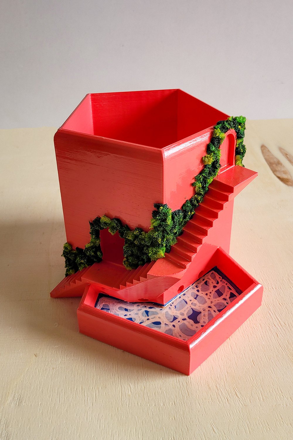 42A35 Home & Living-Merdivenli Bahçe Saksı-Dekoratif Saksı-6-Milagron.com