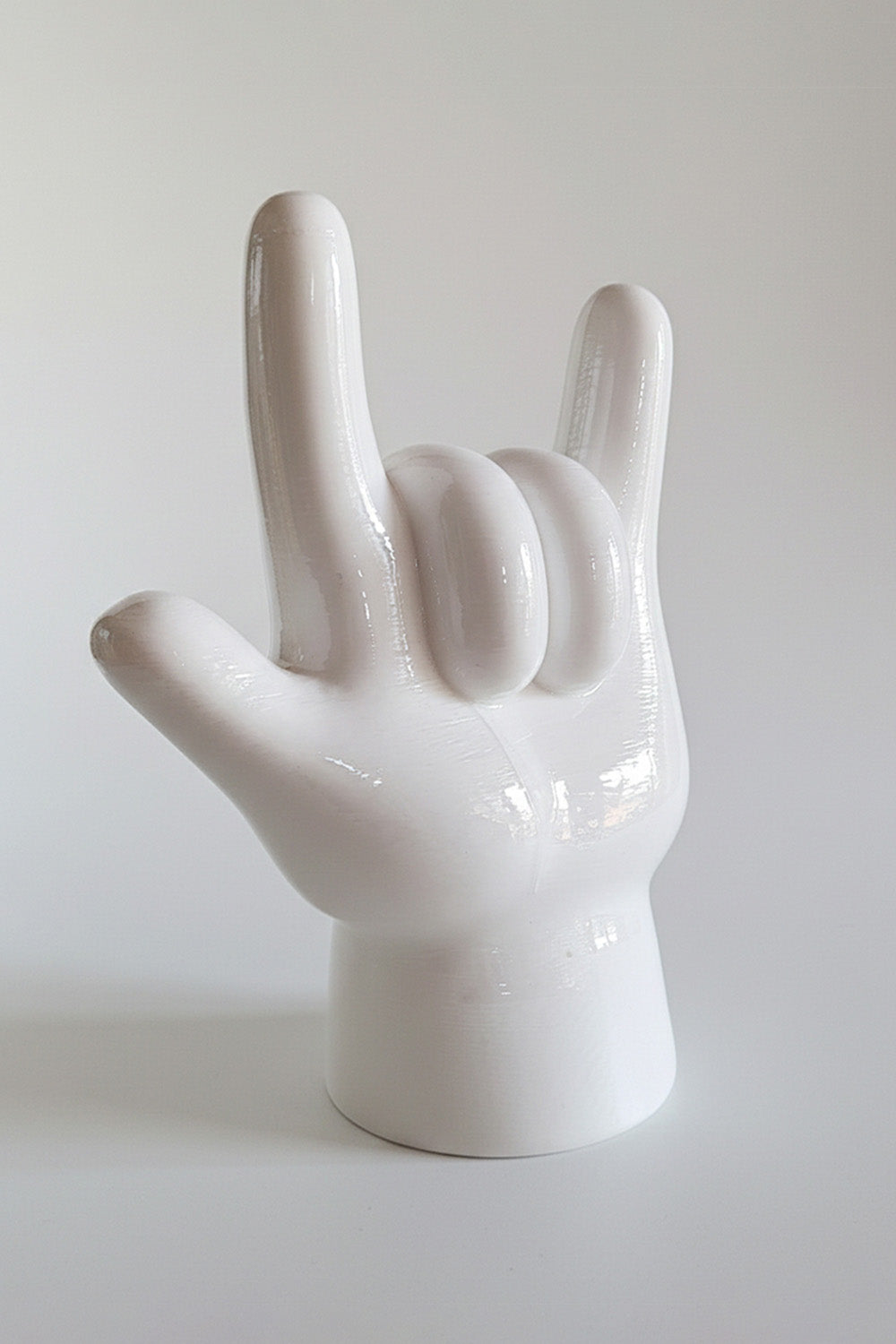 The Love Hand Beyaz Dekoratif Obje - 1