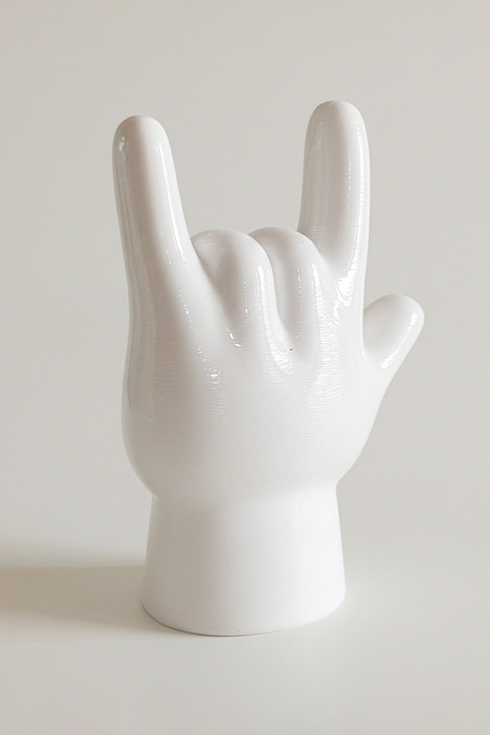 The Love Hand Beyaz Dekoratif Obje - 5