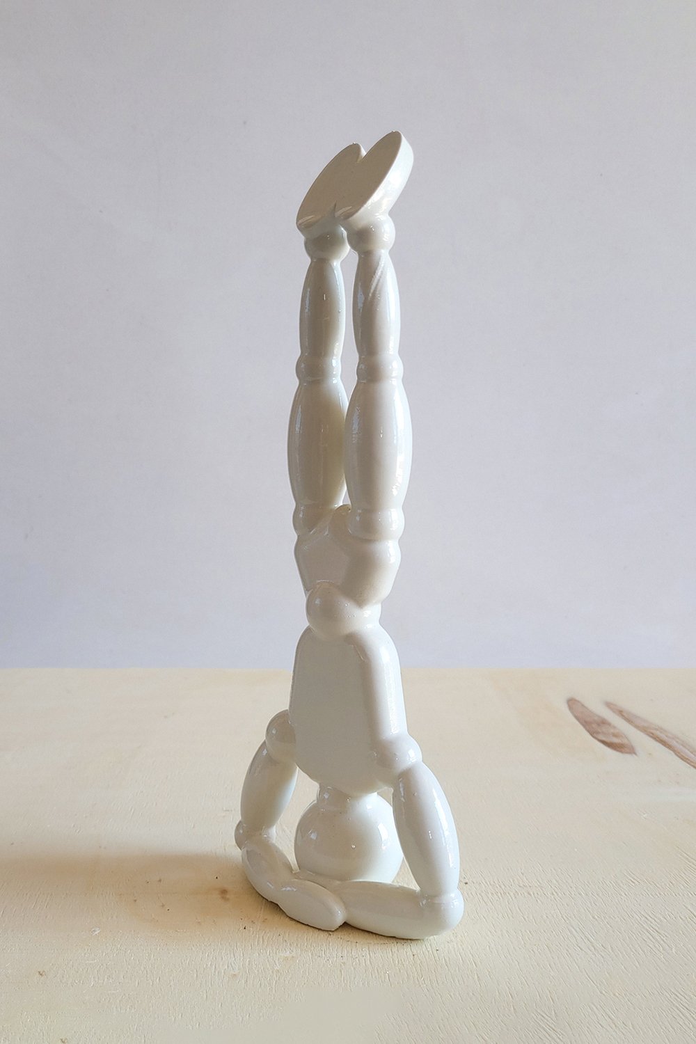 42A35 Home & Living-Yoga Headstand Pozu Figürü | Kemik-Heykel-4-Milagron.com