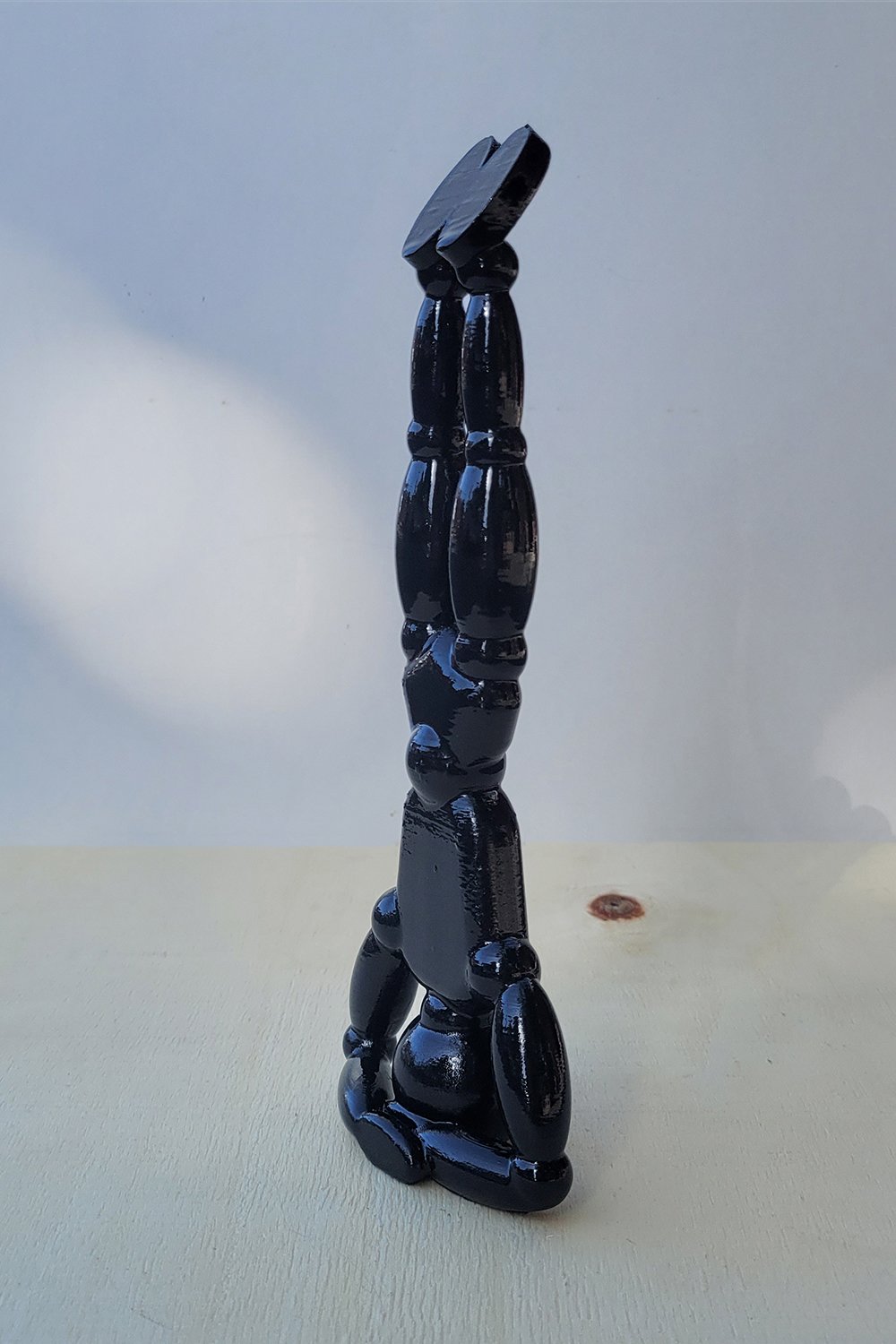 42A35 Home & Living-Yoga Sirşasana Pozu Model | Siyah-Biblo-6-Milagron.com