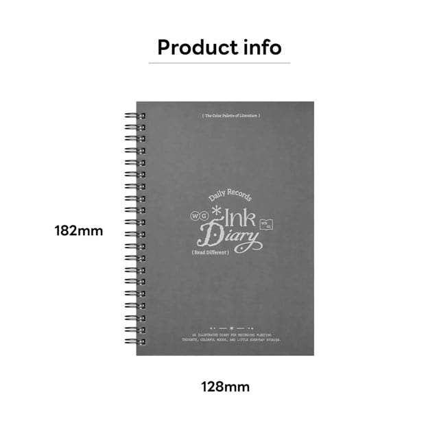 Wearingeul-Impression Mürekkep Günlüğü, B6-Defter-2-Milagron.com
