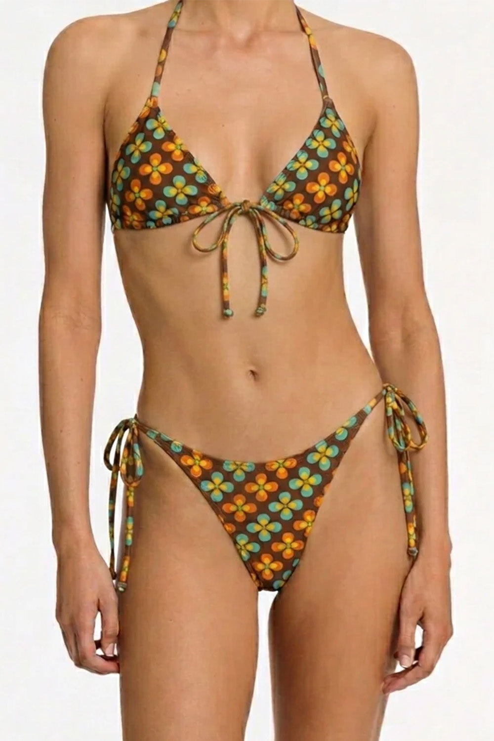 Quande-Amore Üçgen Bikini // Qn-948 Tek Alt-Bikini & Mayo-4-Milagron.com