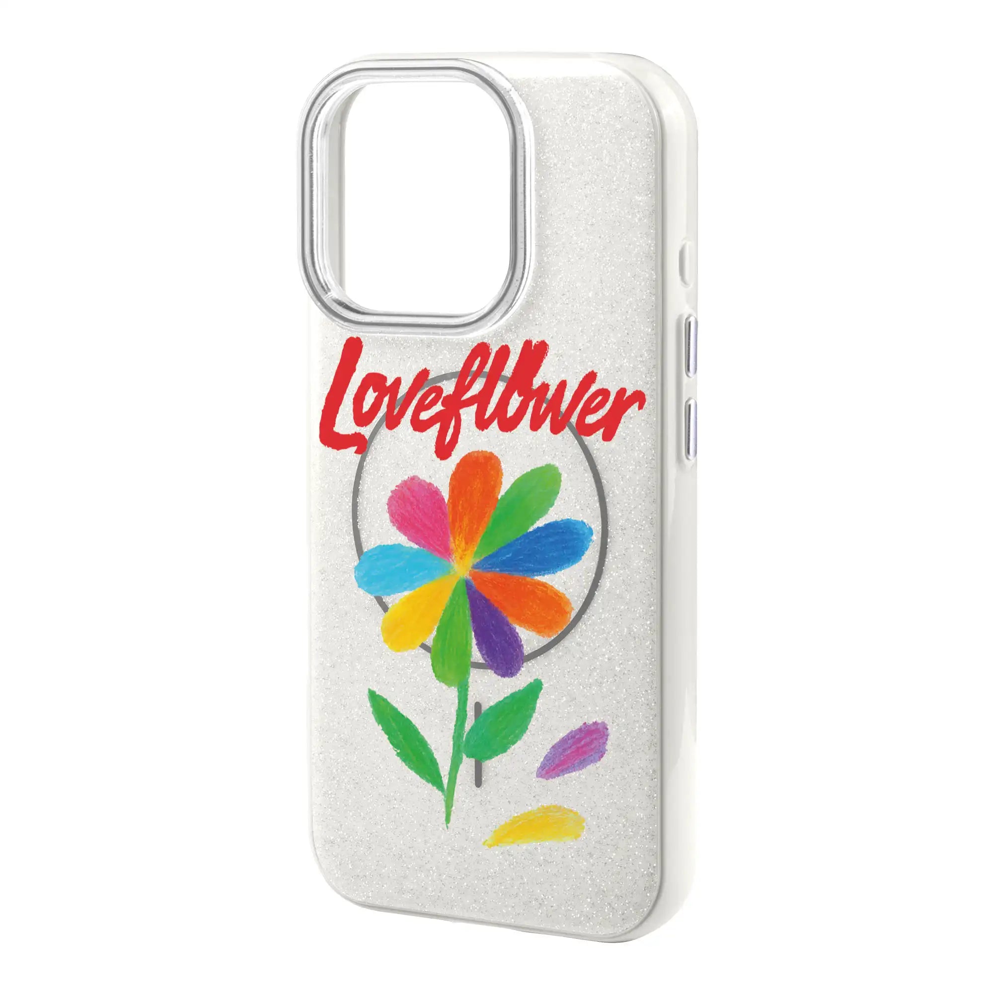 Love Flower-Radiant Kılıf Magsafe Özellikli - Iphone 17 Pro Max