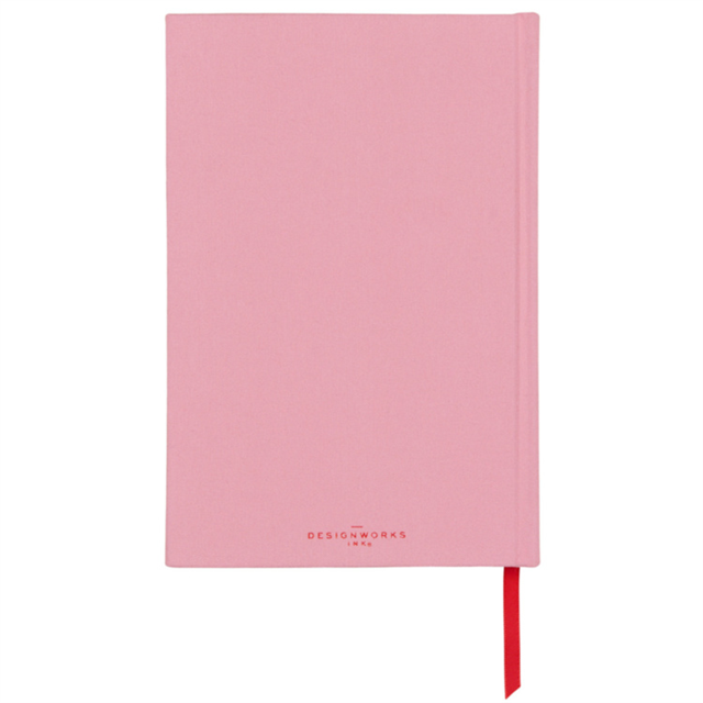 Designworks Ink Retro Kapaklı Defter - Pembe / It'S All Going Swell (14.6X21.6 Cm)