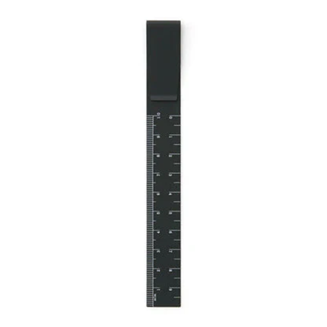 Hightide Penco Klips Cetvel 10Cm Black