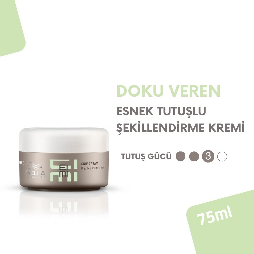 Eimi Grip Cream Şekillendirici Saç Kremi 75 Ml
