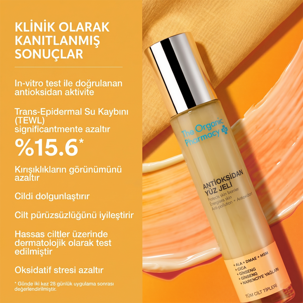 Pro Antioxidant Face Gel - Antiokisdan Etkili Yüz Jeli 35Ml