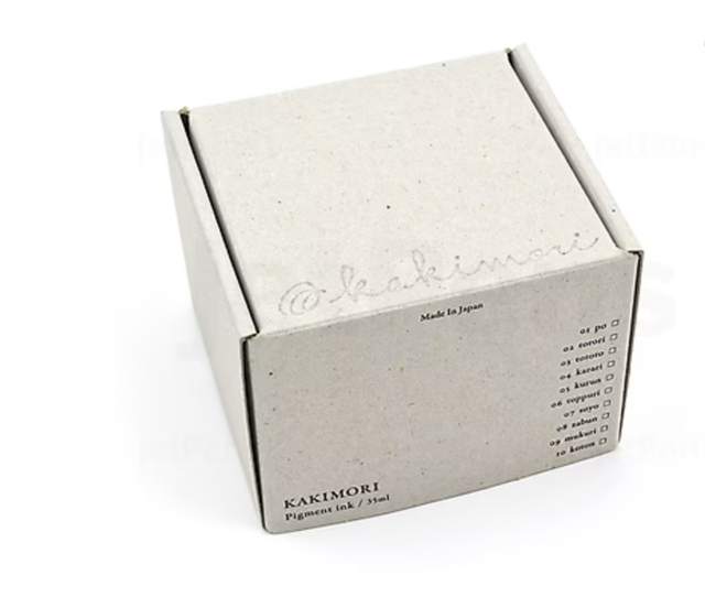 Kakimori Pigment Plastik Kapaklı Dolma Kalem Mürekkebi 01 Po 35 Ml