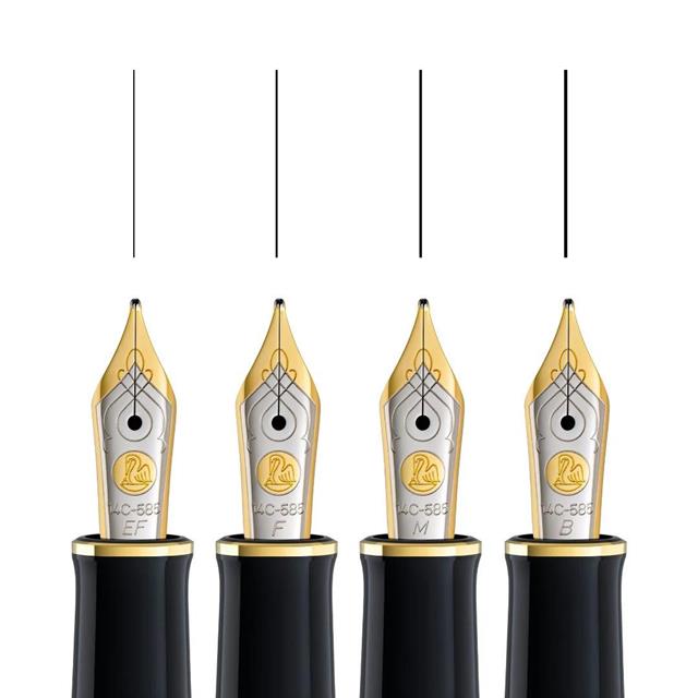 Pelikan M400 14K Altın Uç Bicolor Dolma Kalem Ucu M