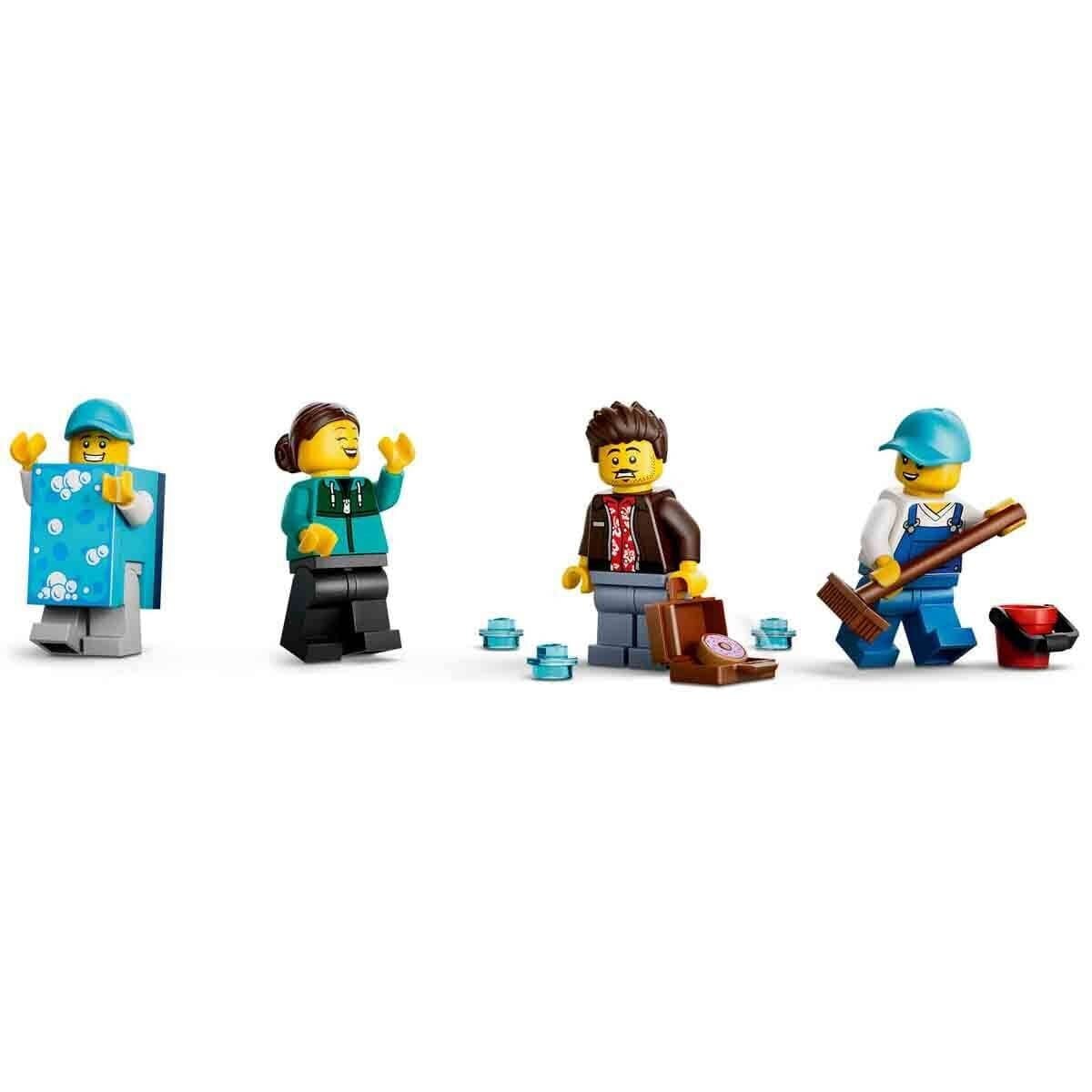 60497 Lego City Otomatik Araç Yıkama 583 Parça +6 Yaş