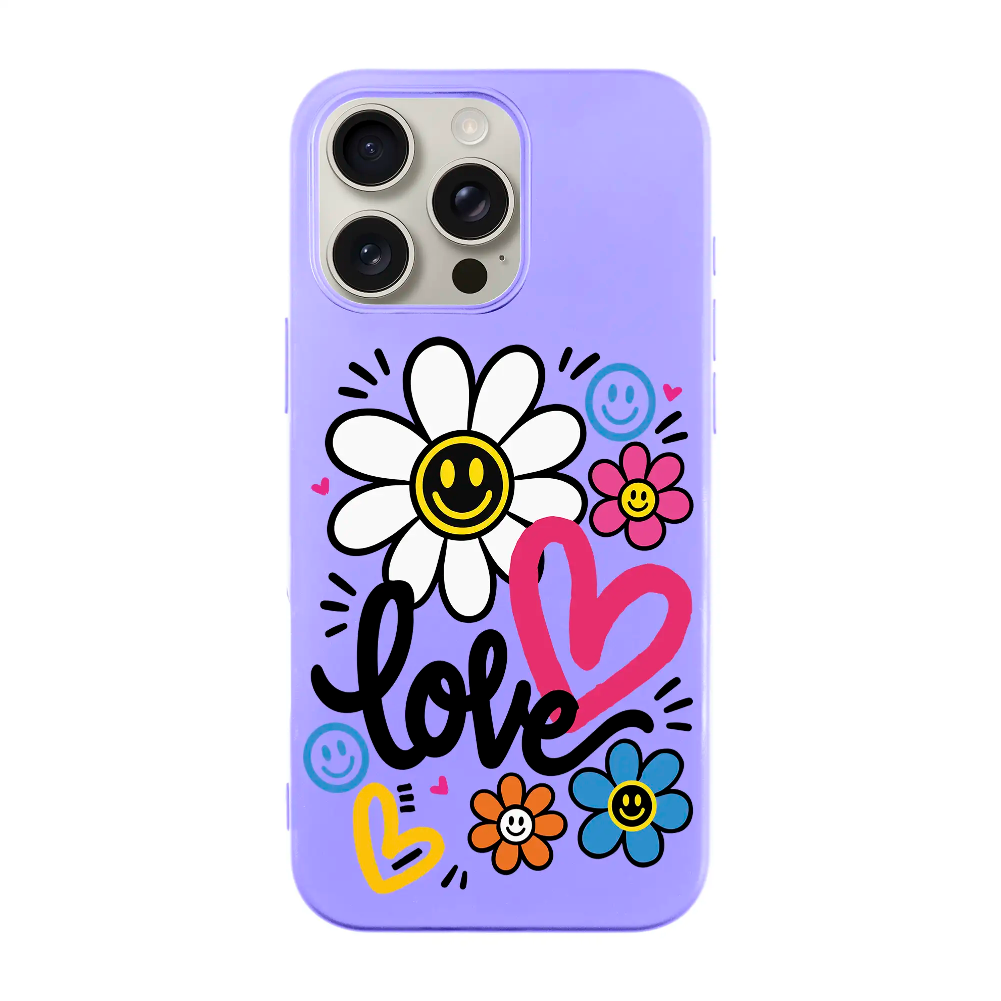 Love Bloom-Ultra Silikon Kılıf-Iphone 15