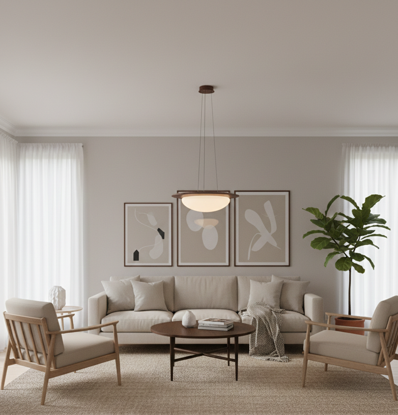 Lumiana-Noctra Large Led Sarkıt - 58 Cm-Avize-2-Milagron.com
