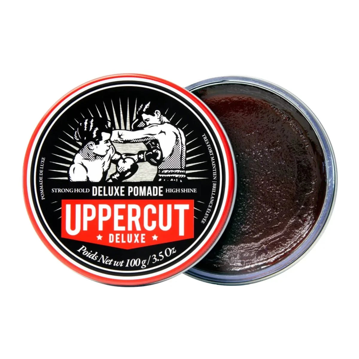 Uppercut Deluxe Hair Pomade 100gr - Güçlü Tutuş, Orta/Yüksek Parlaklık
