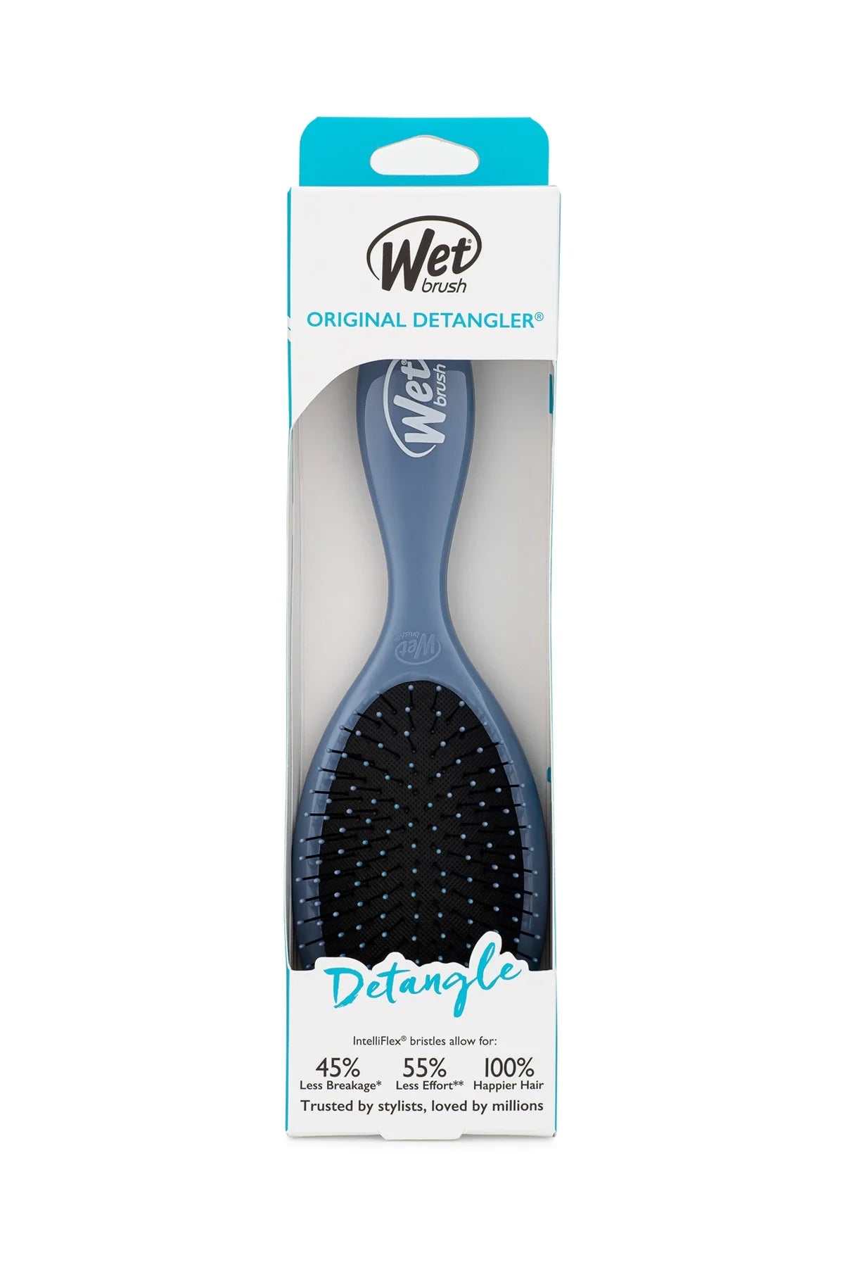 Wet Brush Original Detangler Dolaşık Açıcı Saç Fırçası Mavi