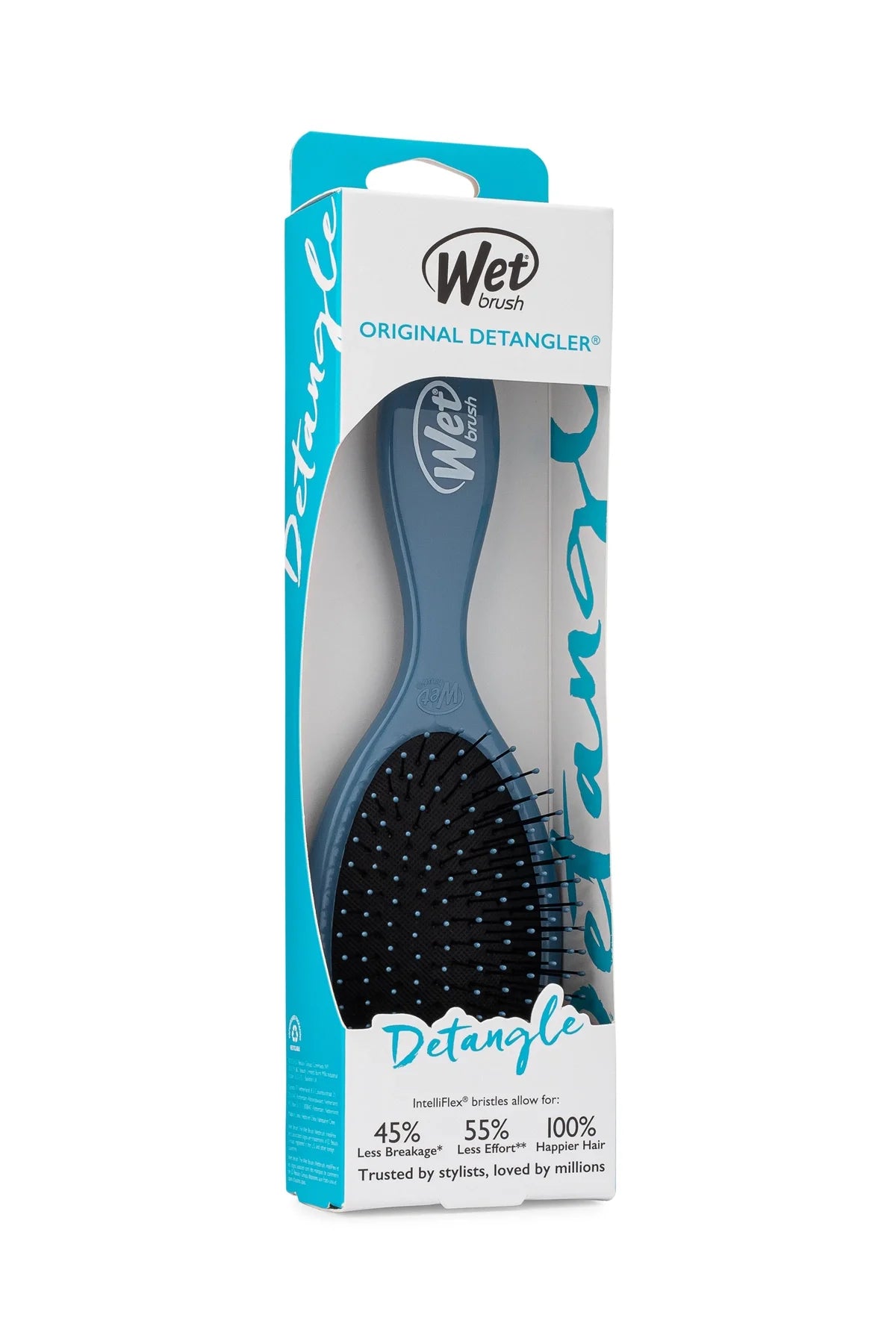 Wet Brush Original Detangler Dolaşık Açıcı Saç Fırçası Mavi