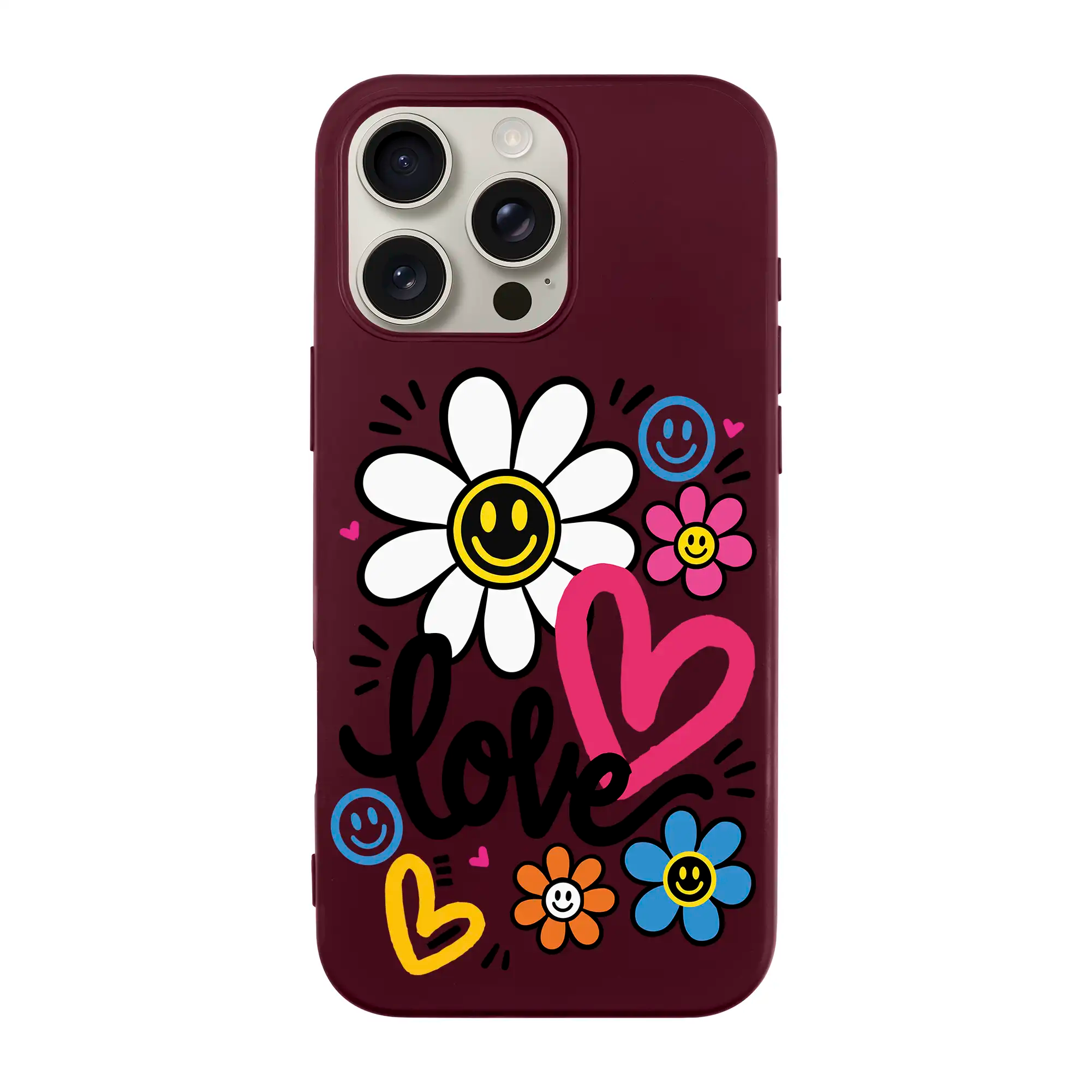 Love Bloom-Ultra Silikon Kılıf-Iphone 15