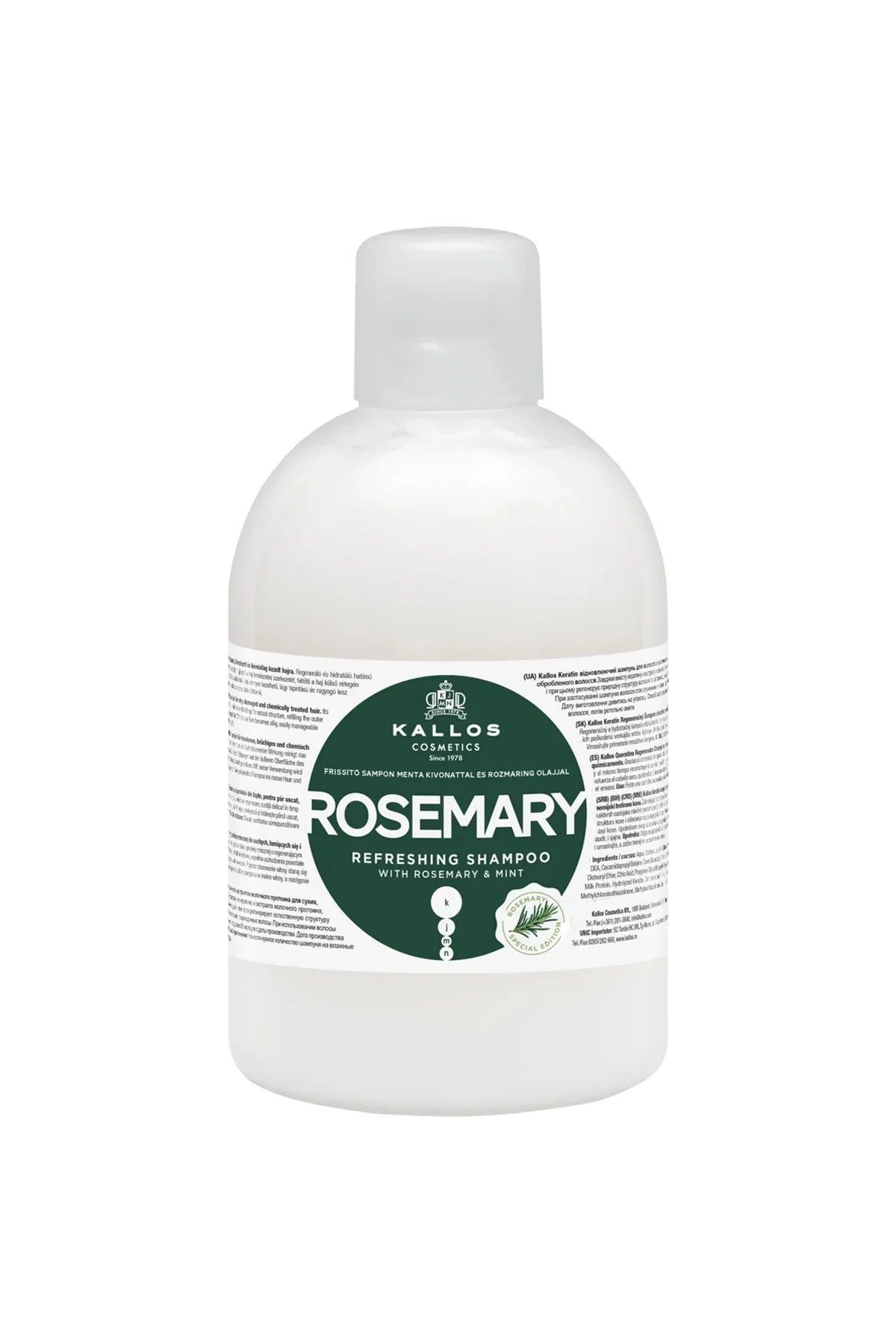 Kallos Kjmn Biberiye Özlü Besleyici Şampuan 1000ml