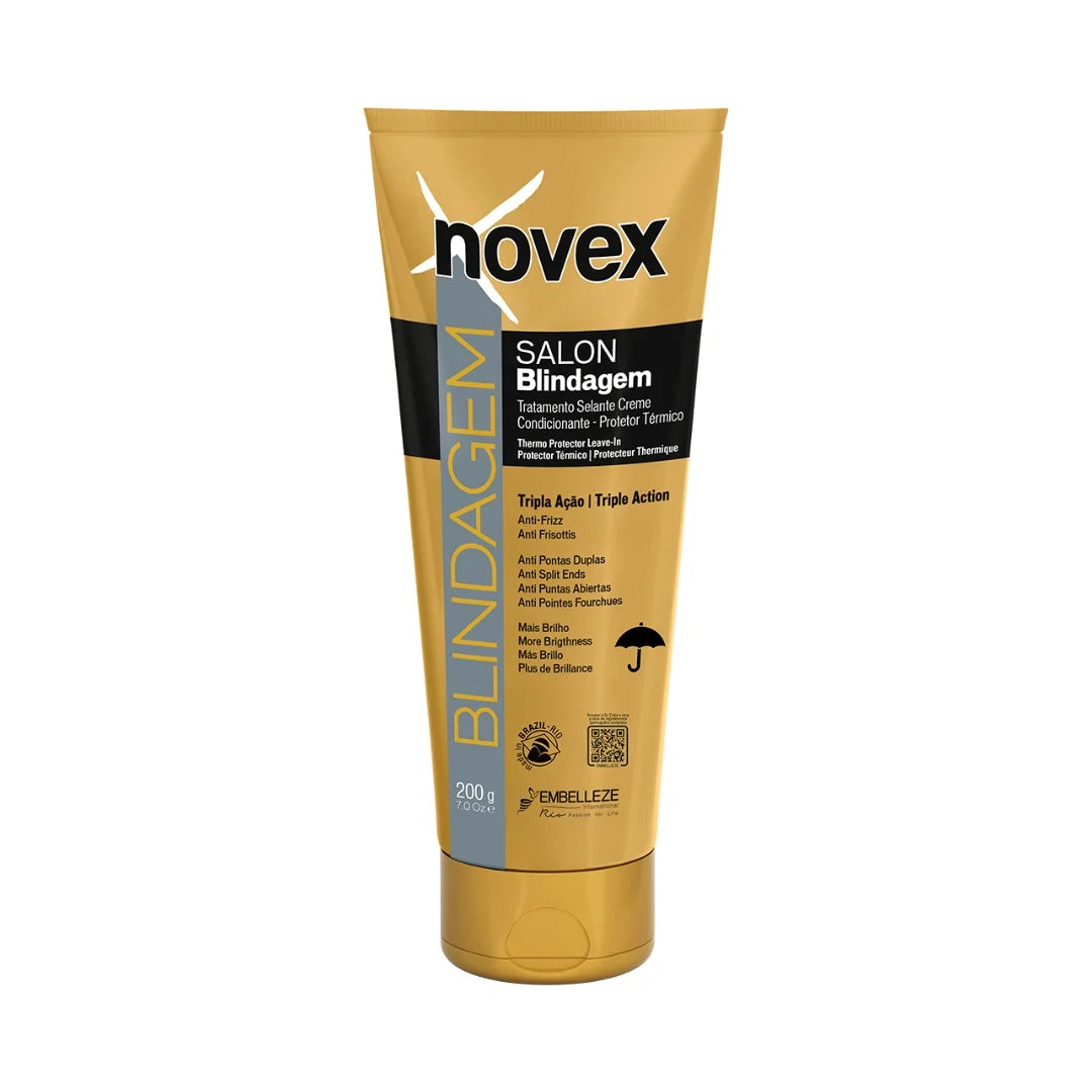 Novex Blindagem Isı Koruyucu ve Elektriklenme Karşıtı Durulanmayan Bakım Kremi 200g