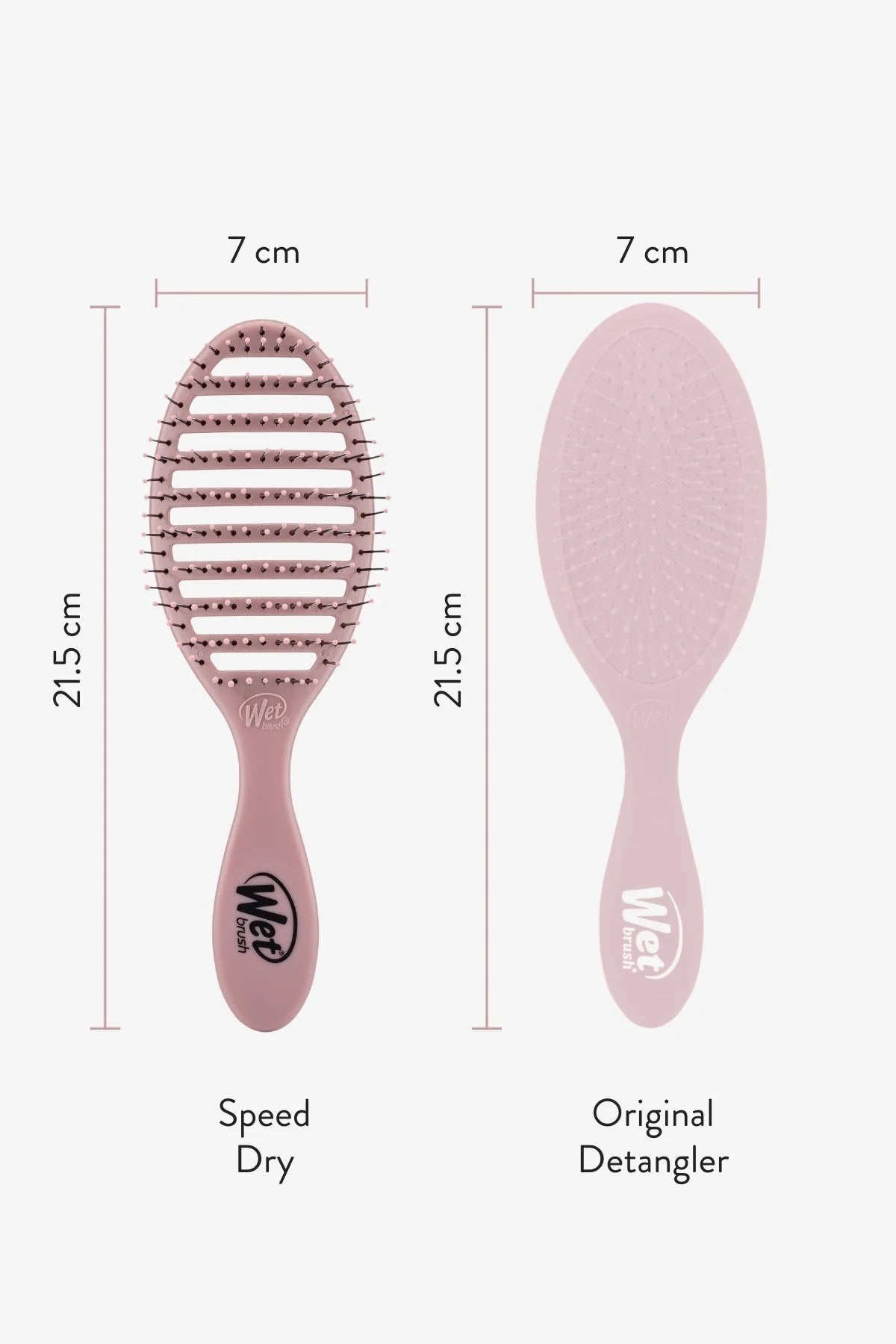 Wet Brush Speed Dry Dusty Rose Saç Fırçası - Pembe