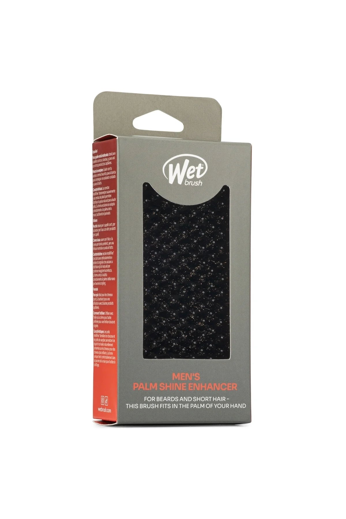 Wet Brush Men's Palm Shine Enhancer Saç ve Sakal Fırçası