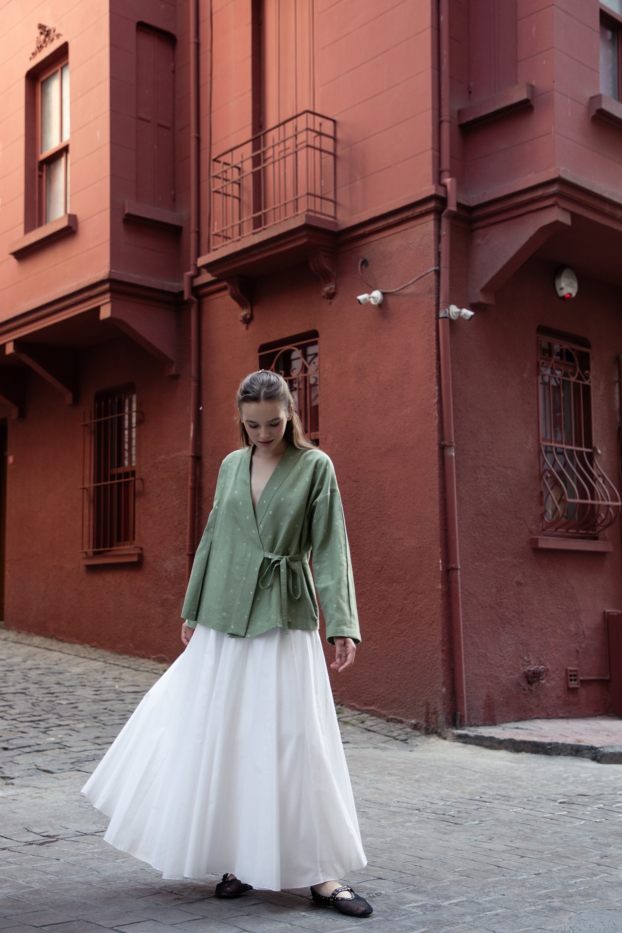 Elena Linen Kimono