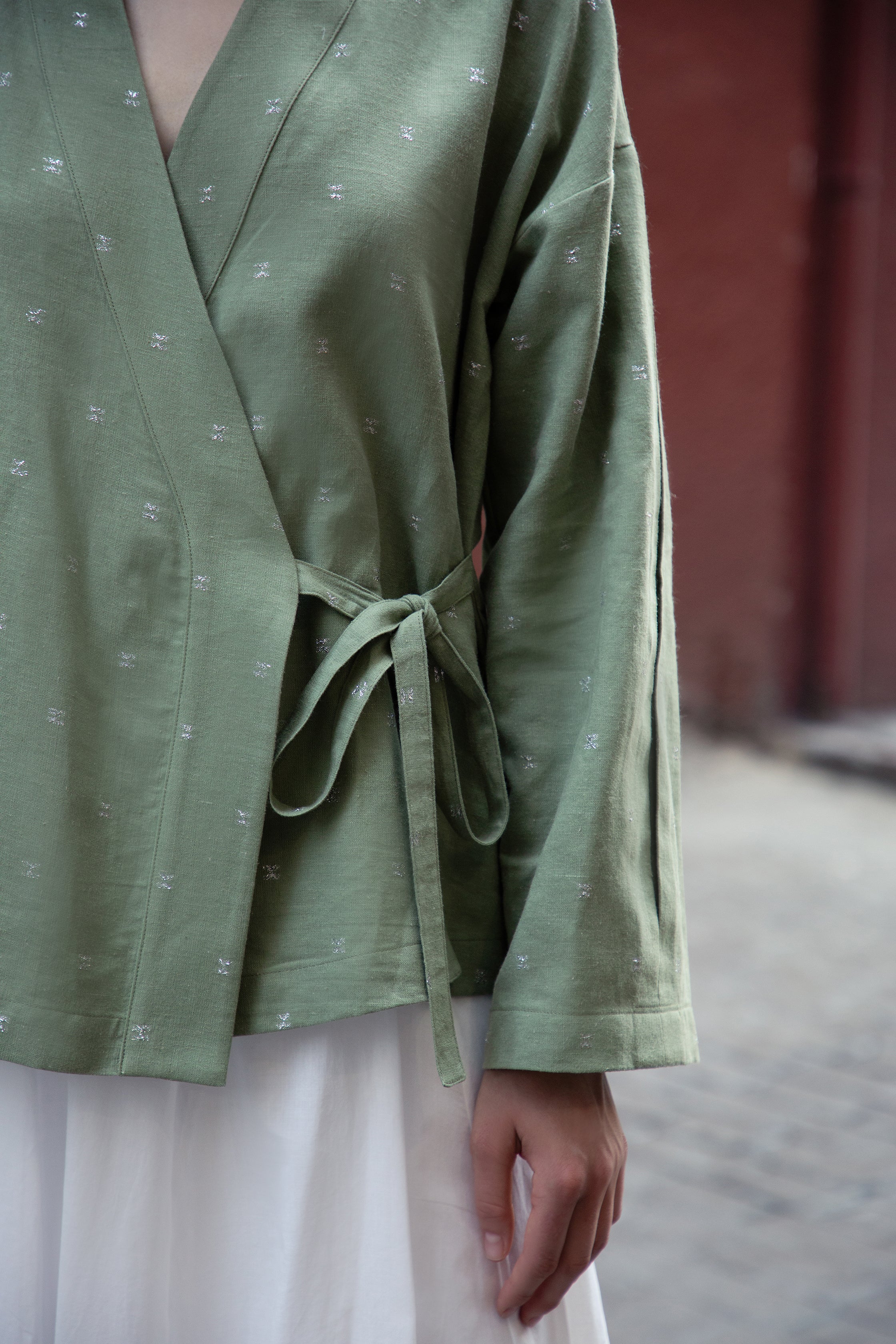 Elena Linen Kimono