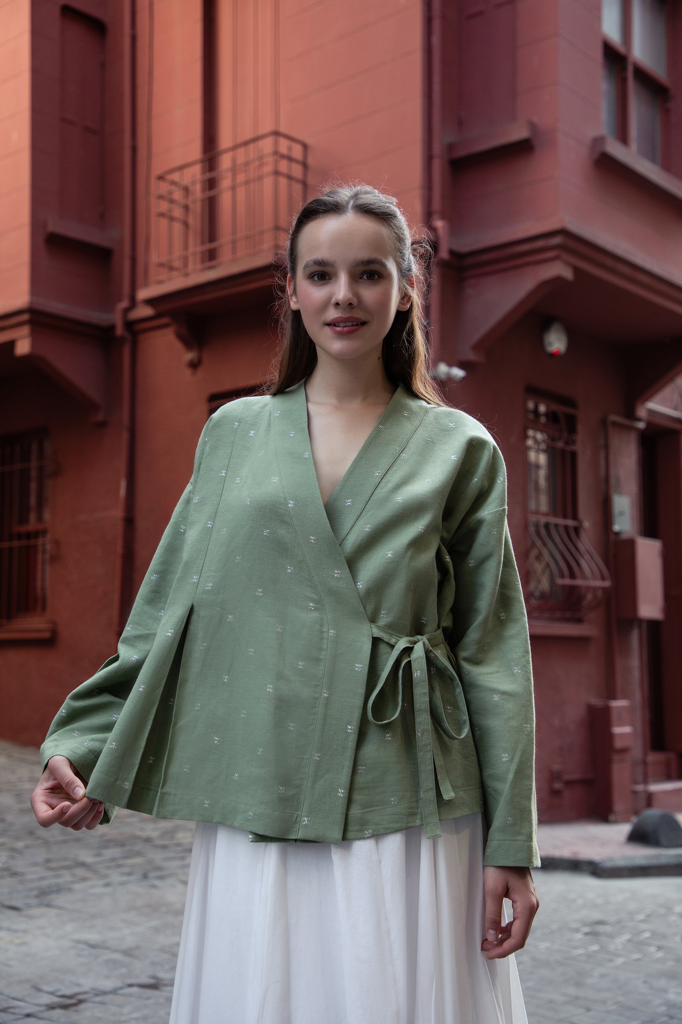 Elena Linen Kimono