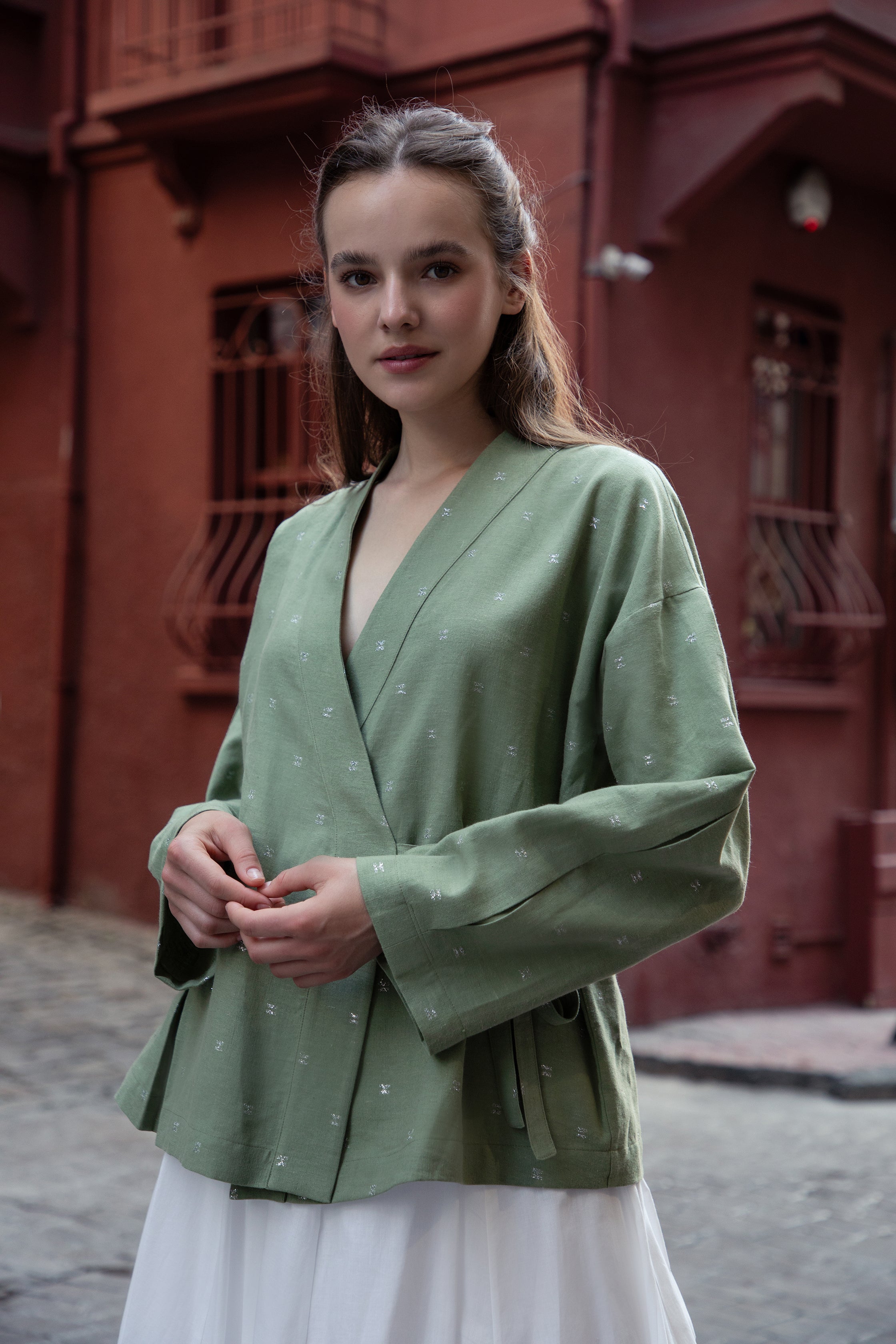 Elena Linen Kimono