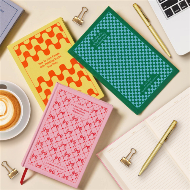 Designworks Ink Retro Kapaklı Defter - Pembe / It'S All Going Swell (14.6X21.6 Cm)