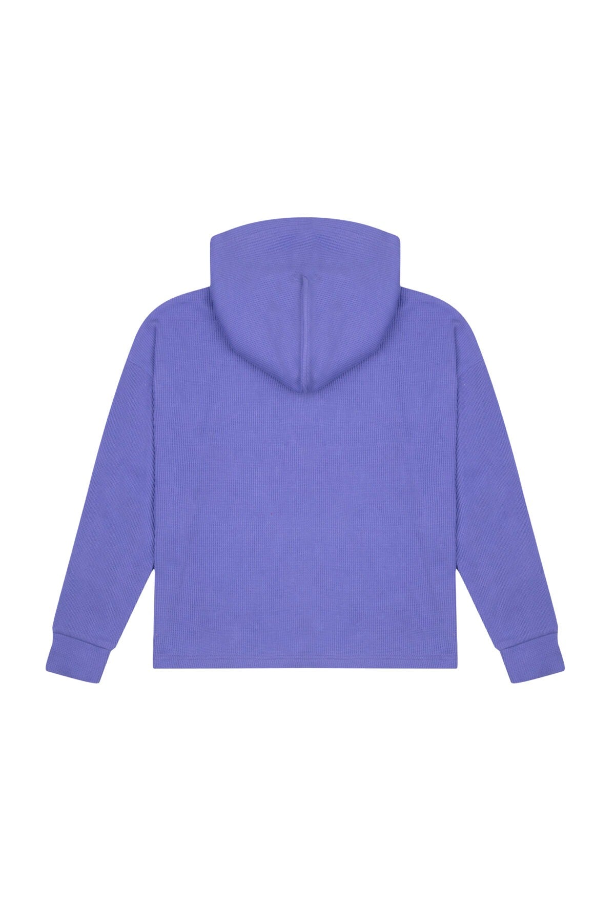 Waffle Oversize Sweatshirt - Mor