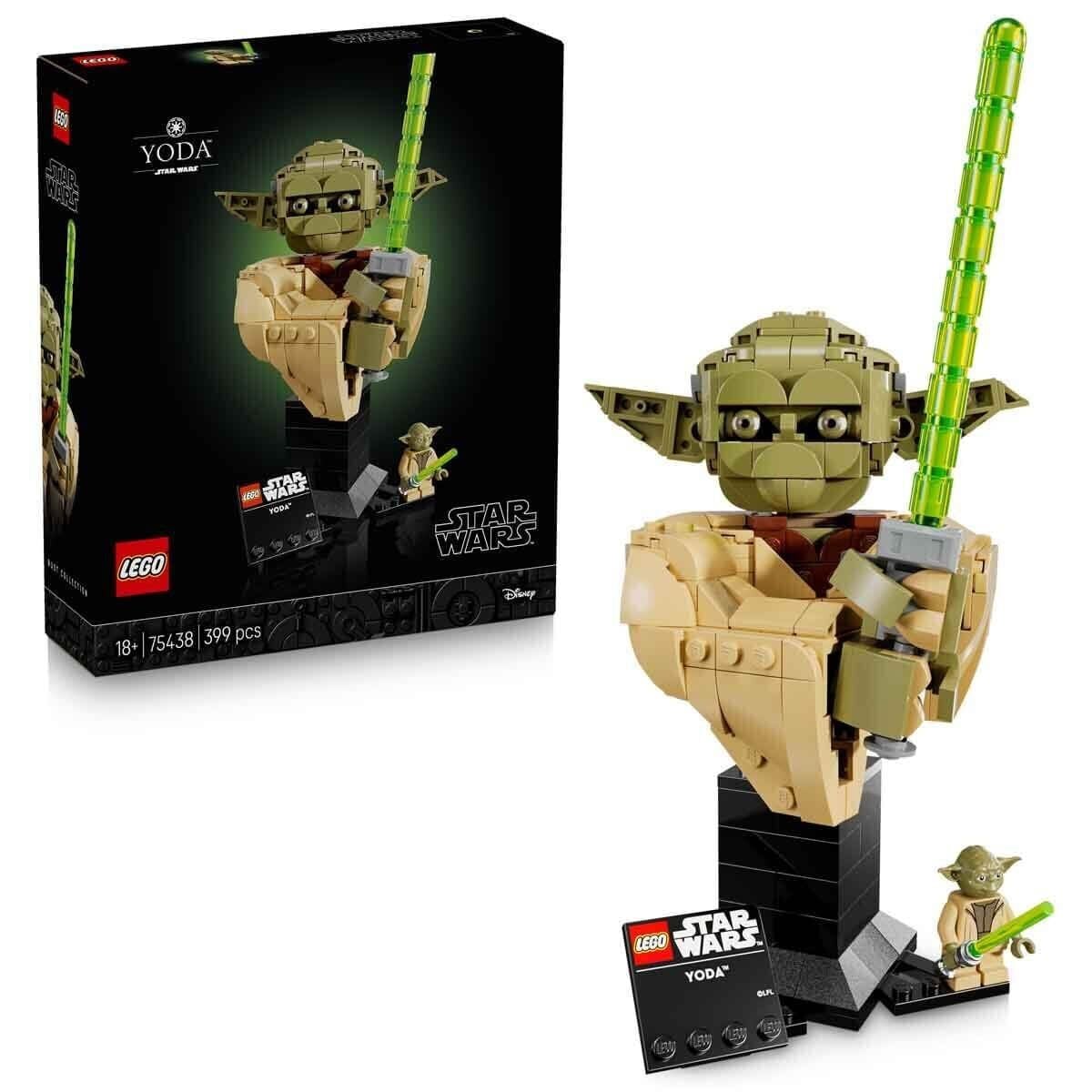 75438 Lego Star Wars - Yoda Büstü 399 Parça +18 Yaş