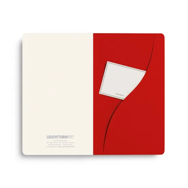 Leuchtturm1917 Jottbook Pur A5 80 Numaralandırılmış Sayfa Düz 3'Lü Paket Defter Cherry 400689