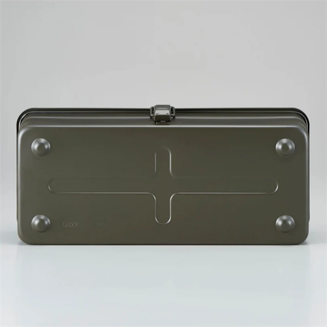 Toyo Steel T-350 Tool Storage Box Moss Green Metal Saklama Kutusu