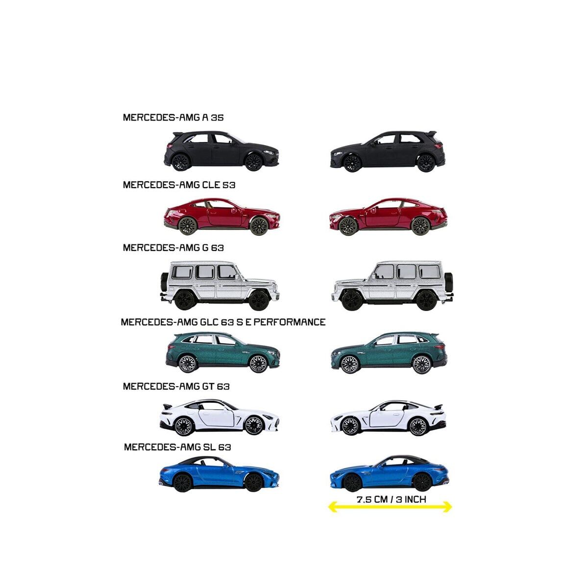 8502100001 Mercedes-Amg Premium Cars 6-Asst