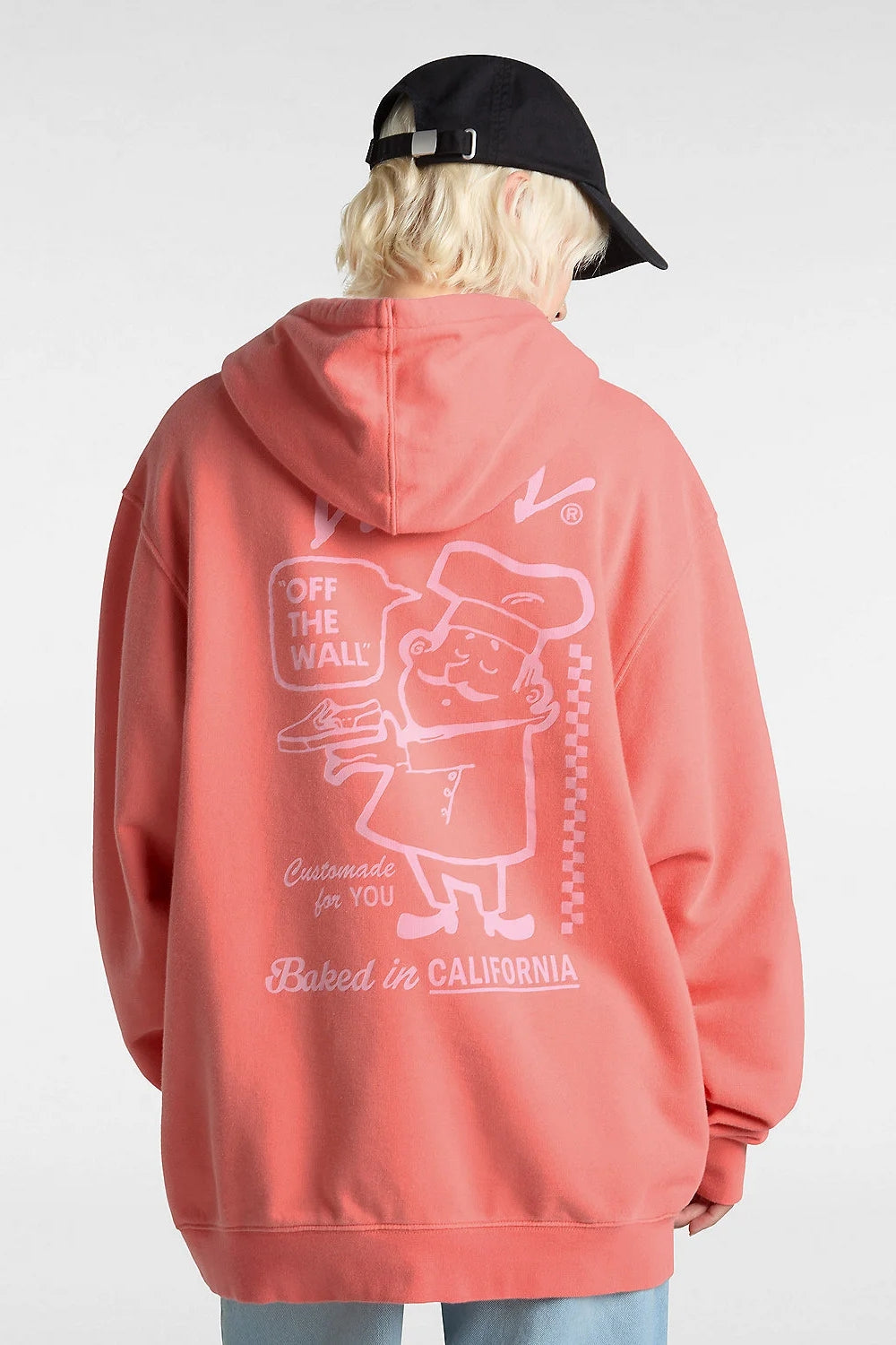 Vans-66 Baked In Loose Fit Porcelain Rose-Sweatshirts & Hoodies-5-Milagron.com