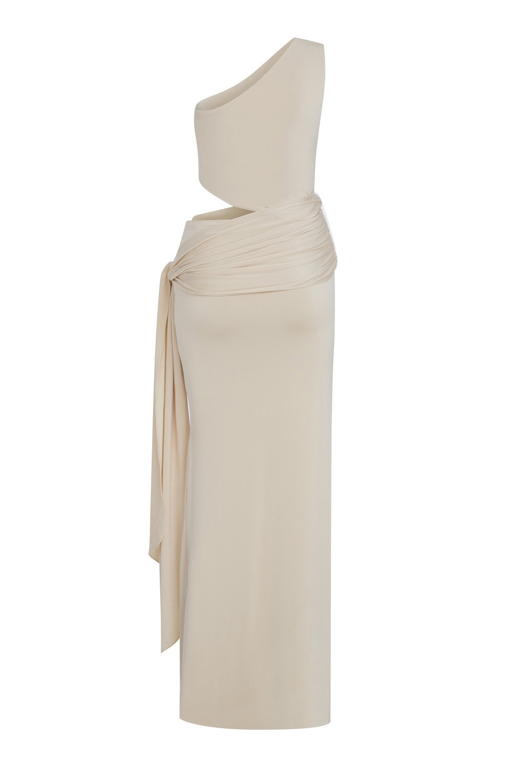 Misole-Daphne Butter Yellow Dress-Elbise-3-Milagron.com