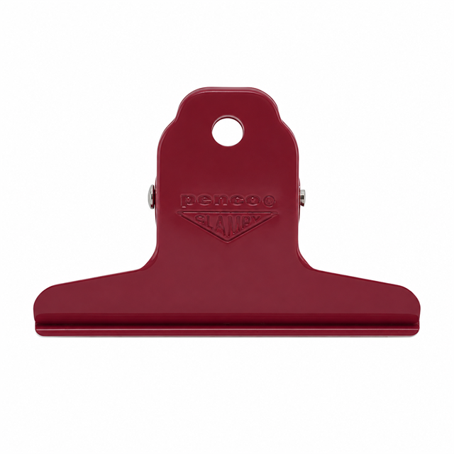 Penco Clampy Matte Clip Small Metal Klips Red Dp203