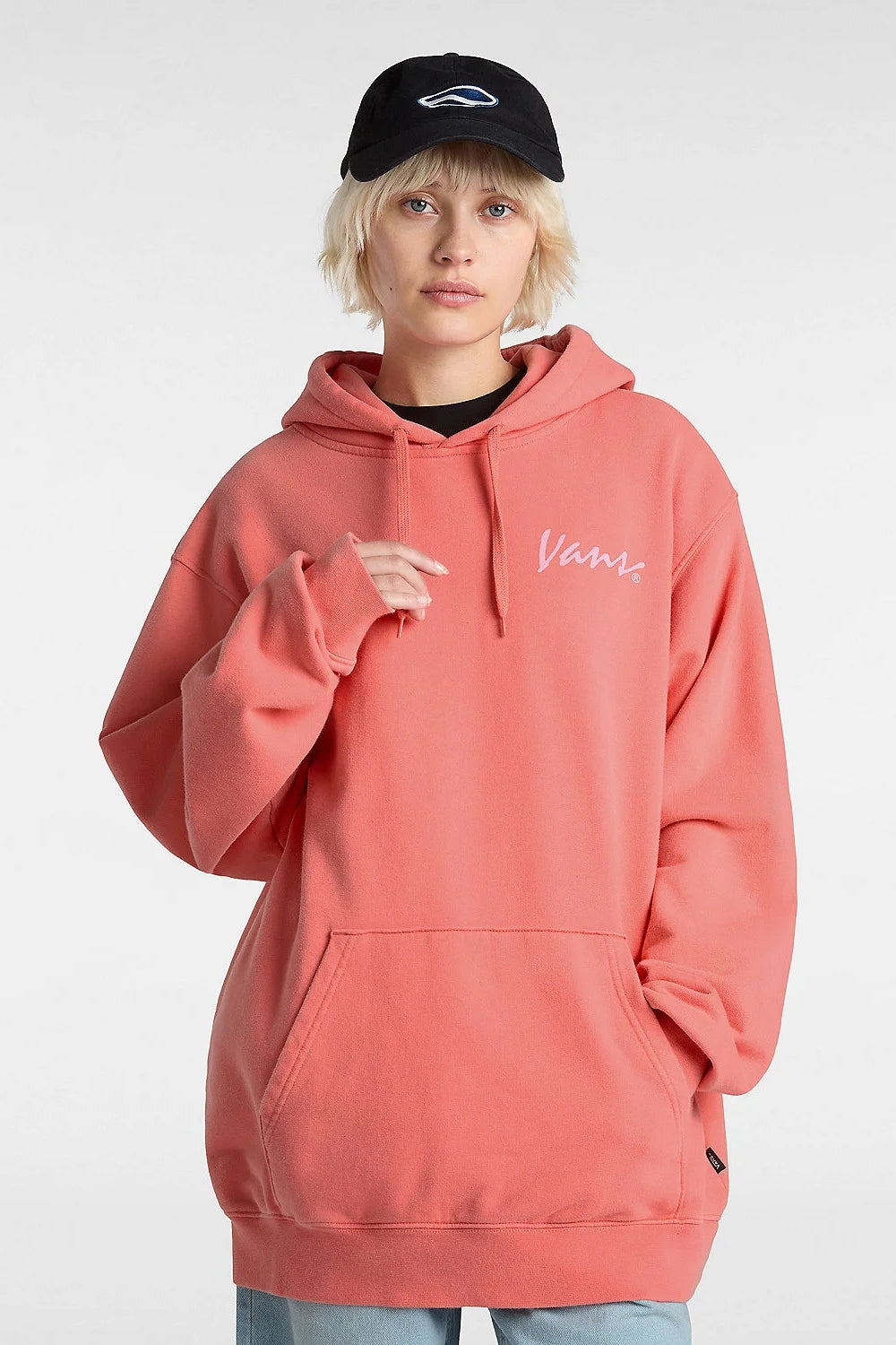 Vans-66 Baked In Loose Fit Porcelain Rose-Sweatshirts & Hoodies-3-Milagron.com