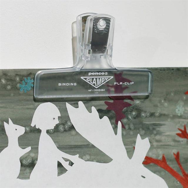 Penco Clampy Plastic Klips Clear