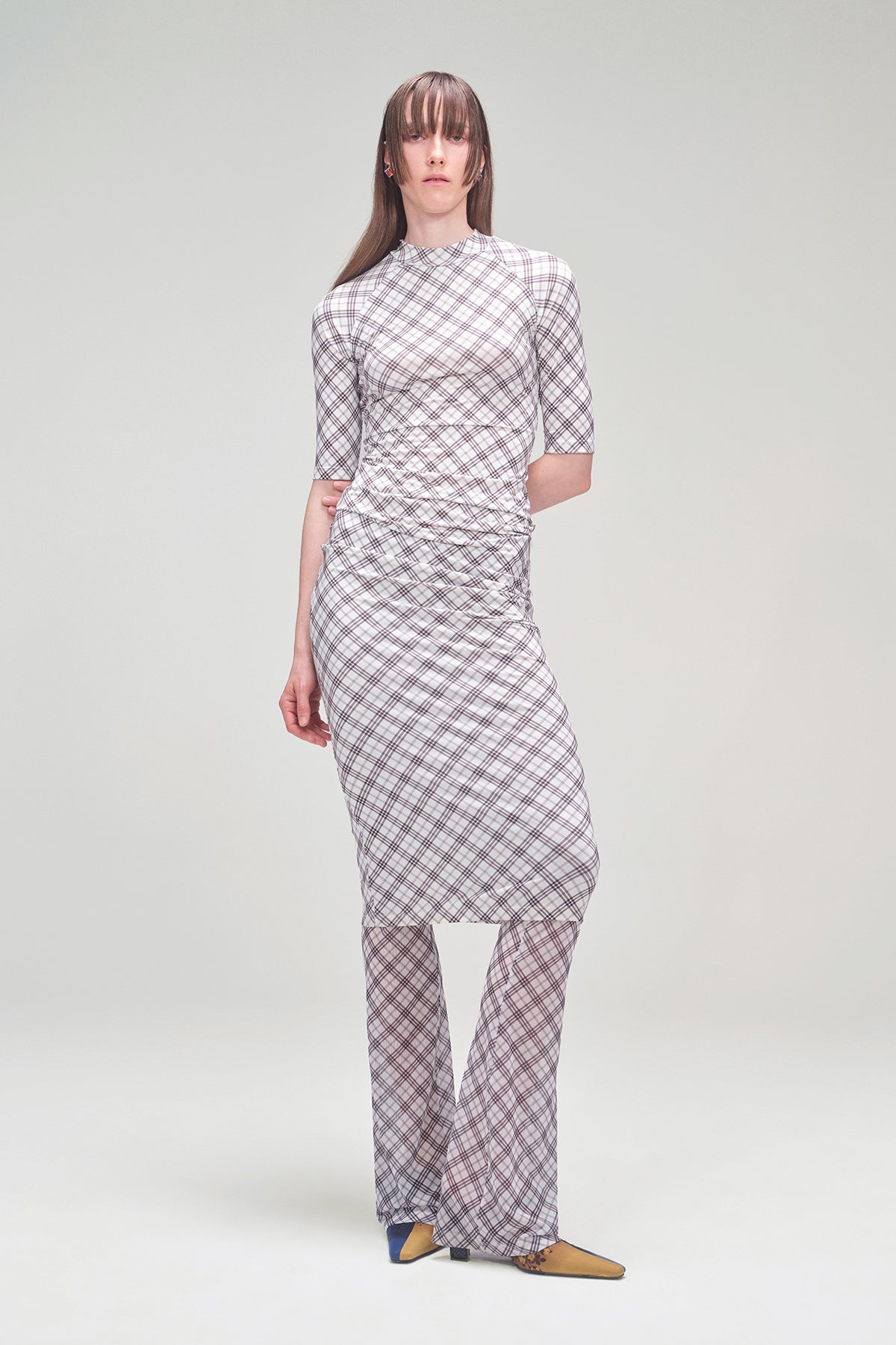 A Piece of Work-Plaid Dress-Elbise-1-Milagron.com