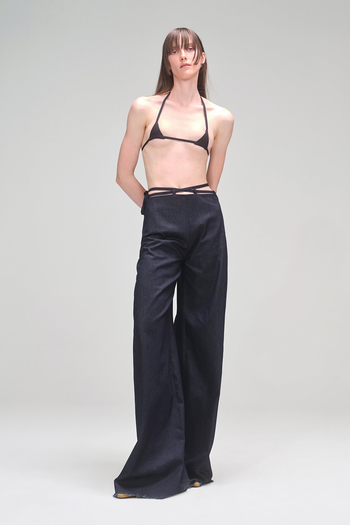 A Piece of Work-Thong Back Jean-Kot Pantolon-1-Milagron.com