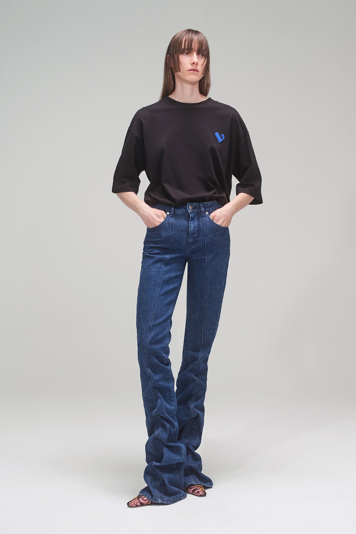 A Piece of Work-Wrinkled Seam Jean-Kot Pantolon-1-Milagron.com